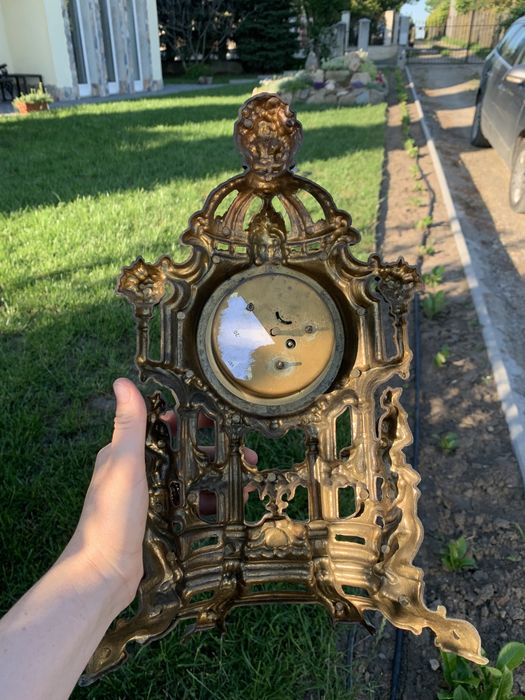 Ceas vechi vintage semineu stil baroc