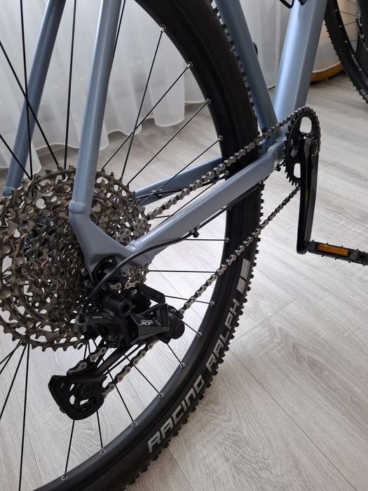 Bicicleta mtb Cube SLX, 1 x 12 viteze, echipare XT, cumpărată in anul 2025, aproape  nouă