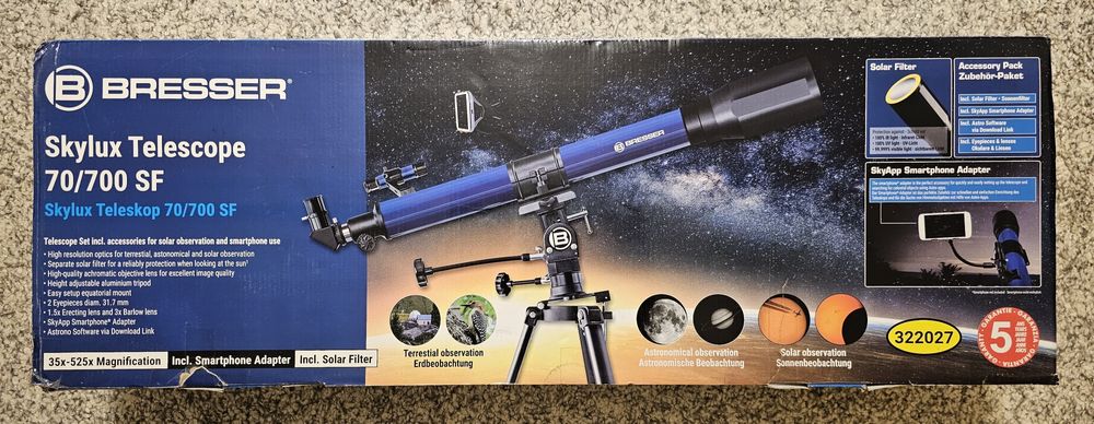 Telescop Bresser Skylux 70/700 SF