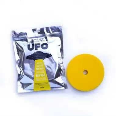 Space Cosmetics Круг полировальный эксцентрик, ЖЕЛТЫЙ, мягкий 125мм