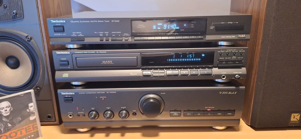 Technics  componente / amplificator / cd / tuner