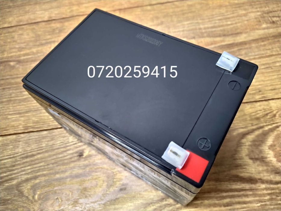 Acumulator pentru panou solar, Camping, Pescuit, Meet Energy 12V 12Ah