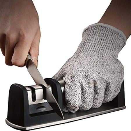 Manusi profesionale anti-taiere CAT5, cu insertii otel