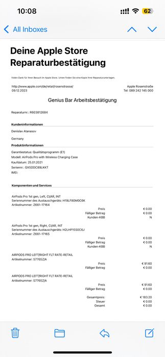 AirPods Pro + Кейс