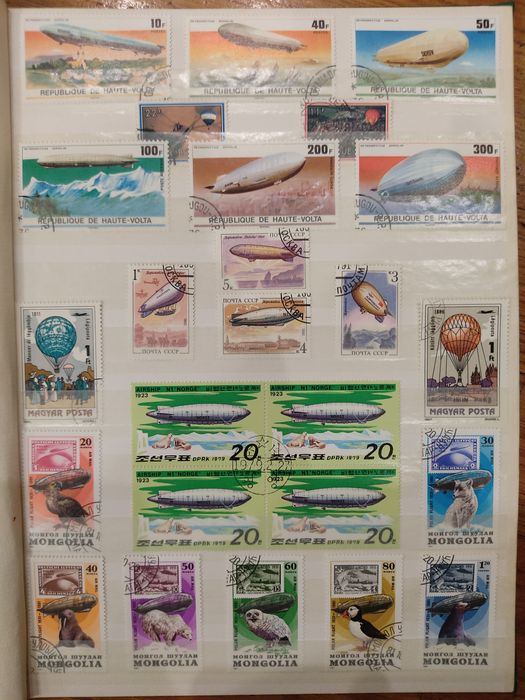 Почтовые марки. Альбом "Транспорт-2"