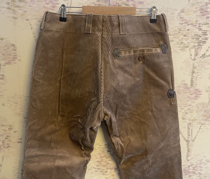 Pantaloni barbati/munca/raiati/noi cu eticheta FHB marimea L