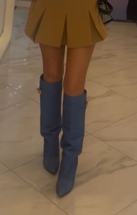 Високи ботуши (дънкови)