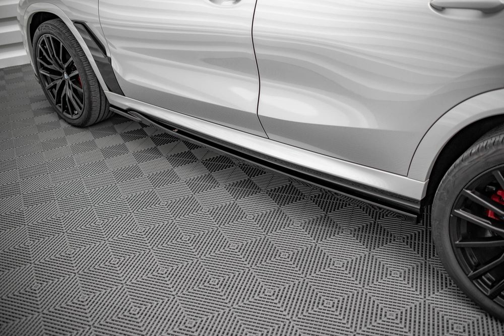 Добавки за прагове Maxton design за BMW X6 G06 (2019-)