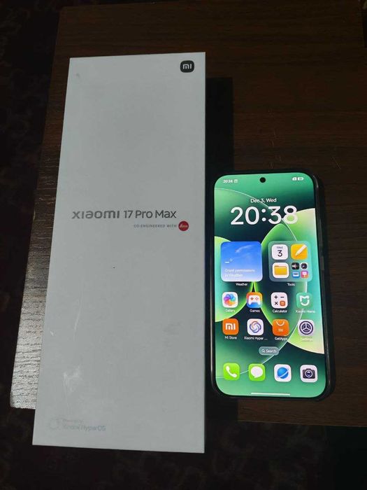 Xiaomi 17 pro max 16/512 green