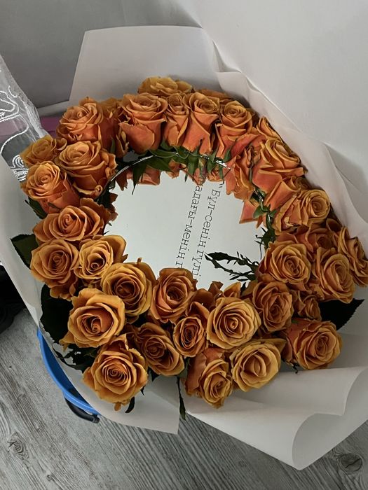 Букет цветов свежий