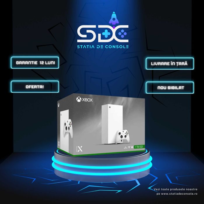 SIGILAT Xbox Series X White Digital 1TB NOU