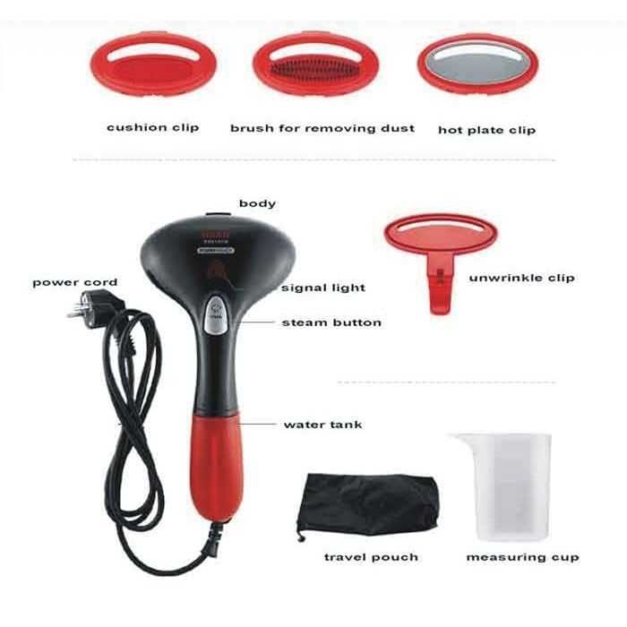 Fier de calcat pe verticala. Negru. 1500W. Nou!