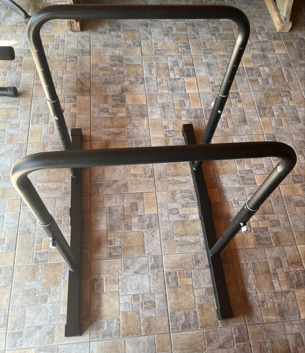 Greutați + bare de greutați + bancă pliabilă Bodybuilding + bară flotări la paralele reglabile și compacte