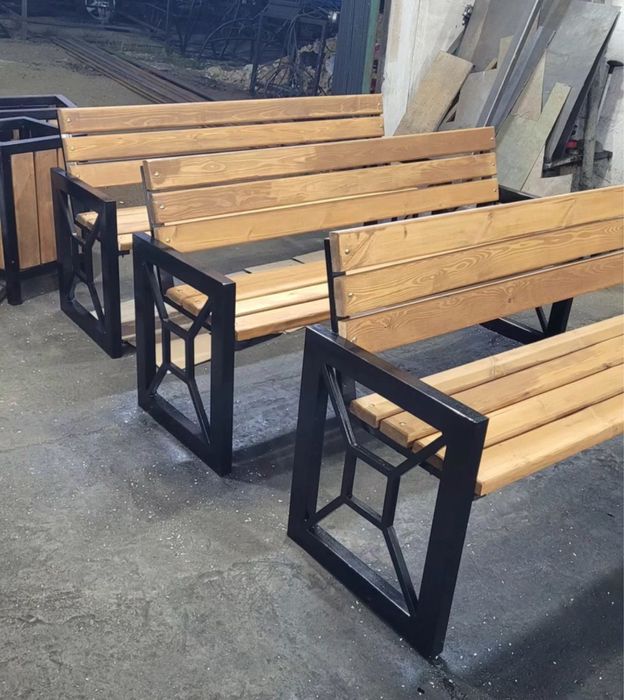 Лавочки скамейки урны