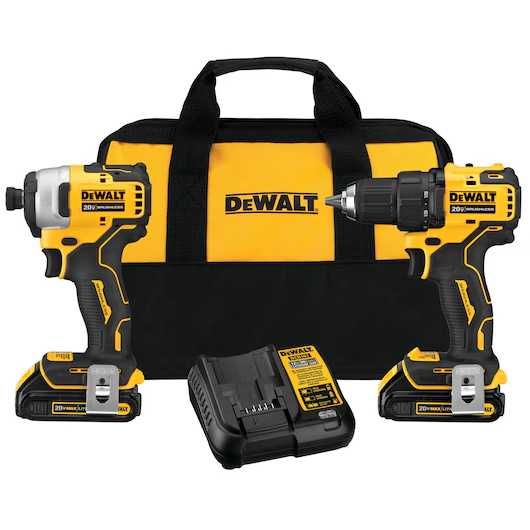 DeWalt Atomic 20V - Set mașină de găurit si insurubat