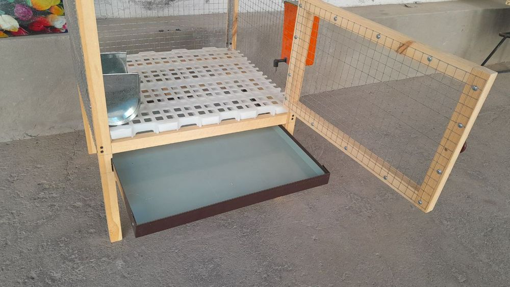 Изготовление клеток для кроликов