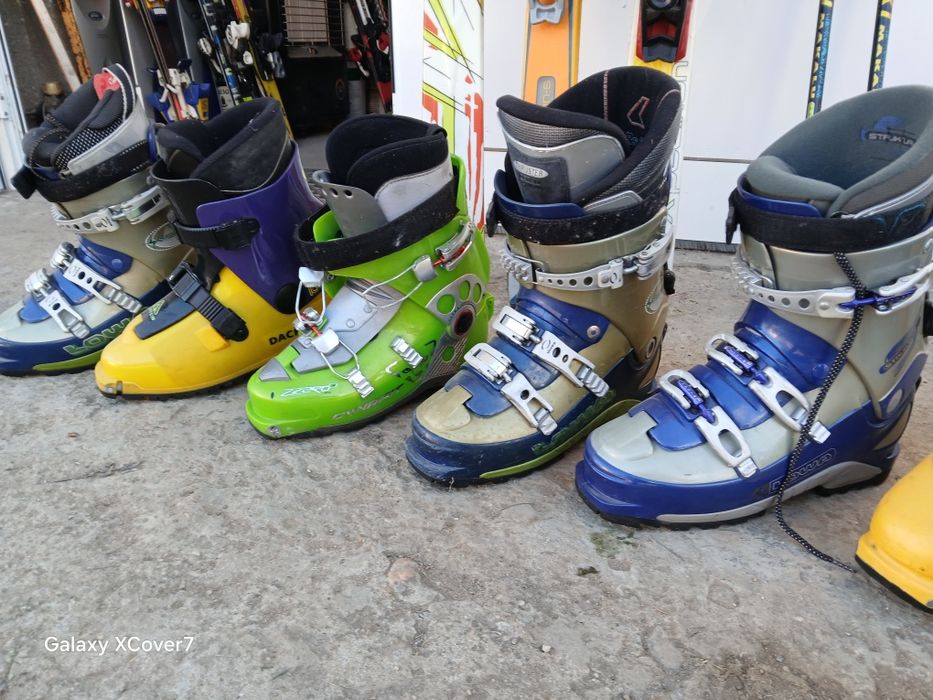 туринг ски (панти),Динафит точкови автомати,туринг обувки,комбинирани