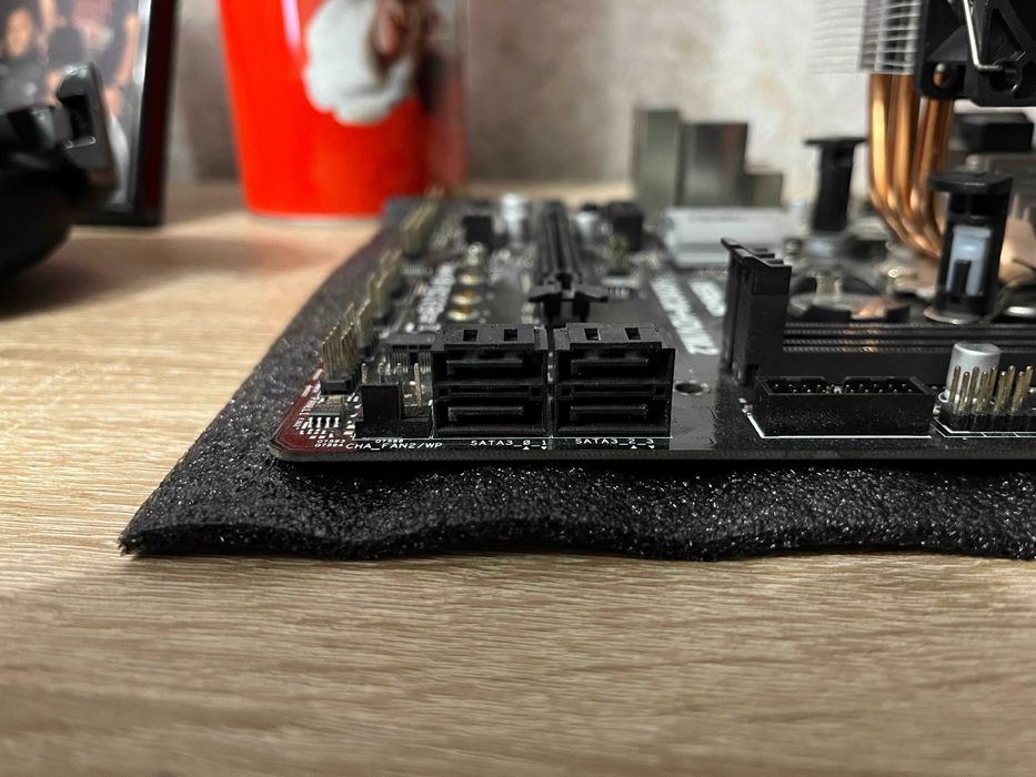 Дъно+процесор+охладител Intel I3-9100F/Asrock H310CM-HDV/M.2/be quiet