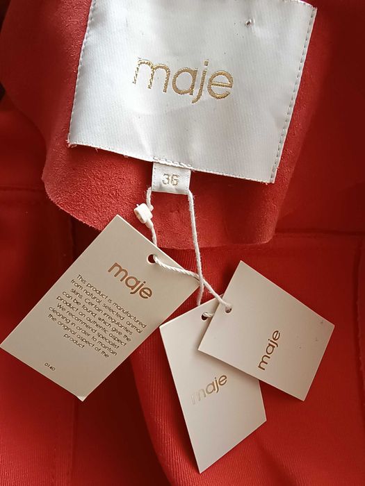 Geacă de piele naturala Maje