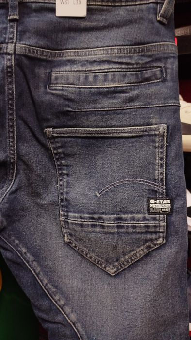 Оригинални дънки G-Star Raw D-Staq W31 W32 W33 W34 W36 нови мъжки 3D Slim
