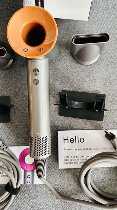 Сешоар Super Hair Dryer DS 5 в 1 Йонизация, 3 степени 1600W