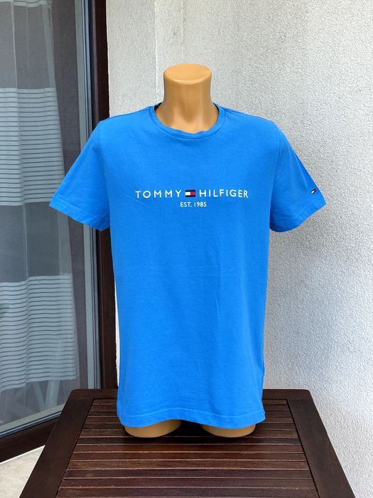 Мъжка тениска Tommy Hilfiger (Slim Fit) - размер L, Отлично състояние