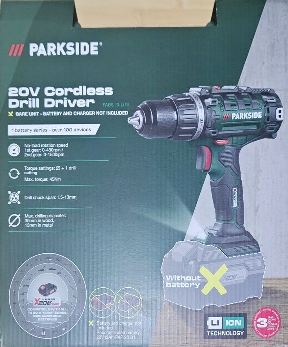 Parkside - masina NOUA de insurubat si gaurit