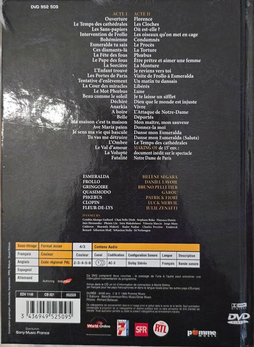 DVD Notre Dame de Paris