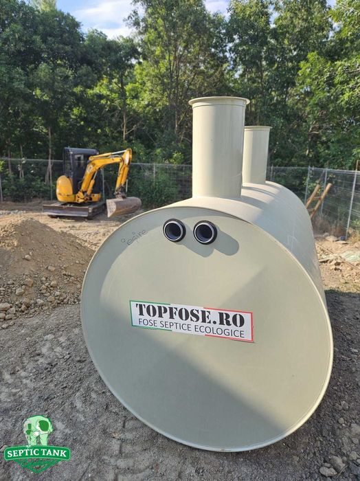Fosa Septica 8000L pt 18-20 Pers Cu ACTE pt Primarie & Garantie 20 ANI