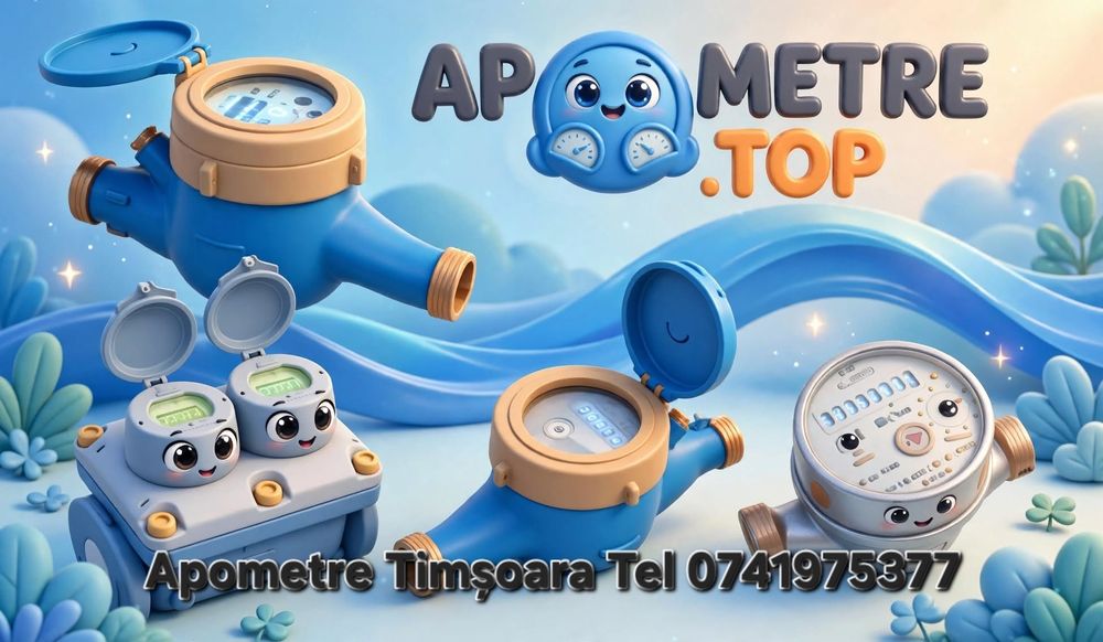 Instalator Autorizat montez sigilez vand apometre contoare apa in Timisoara