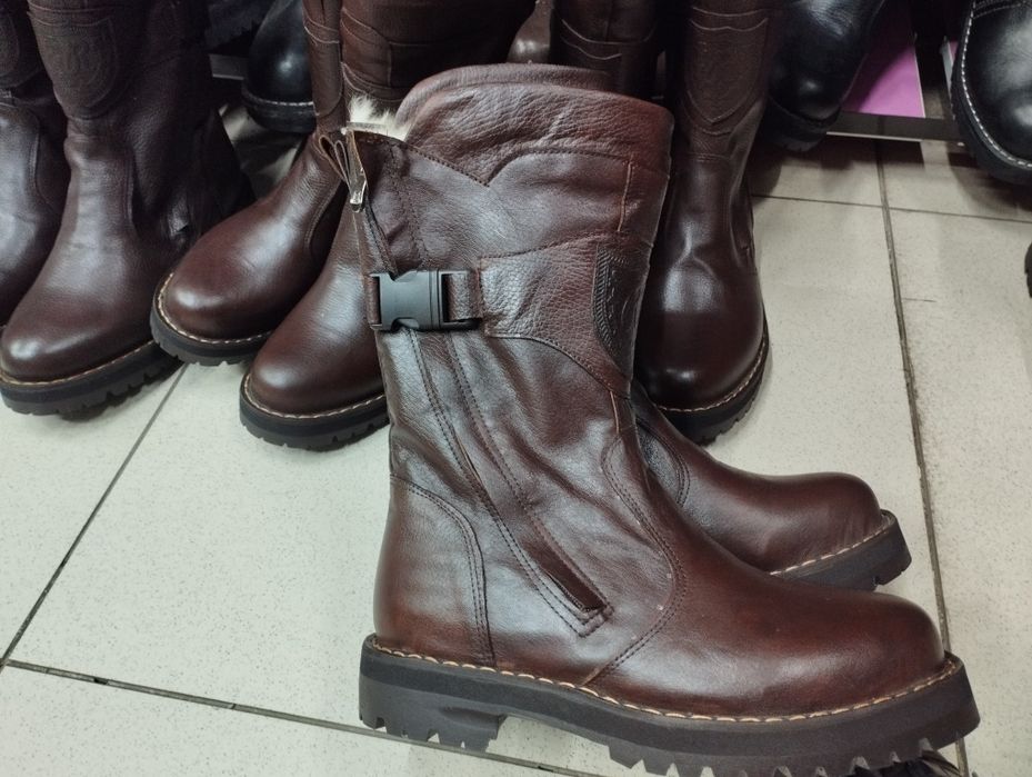 Унты натуральная кожа