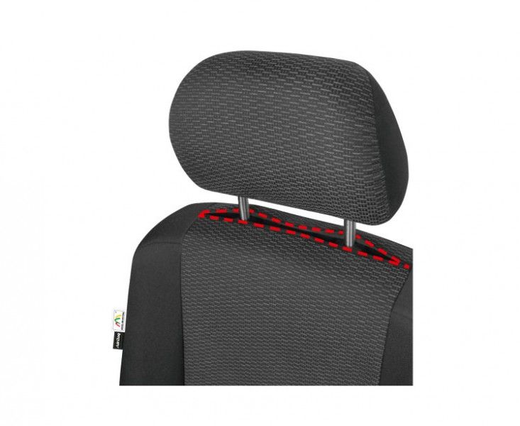 Husa bancheta cu doua locuri Ares Van DV2 M pentru bancheta cu tavita compatibila cu Citroen Jumpy, Fiat Scudo, Mercedes Vito, Opel Movano pana in