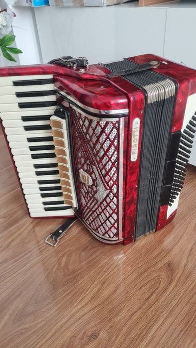 Acordeon Firotti italian 96bași 11 registre Hohner 120