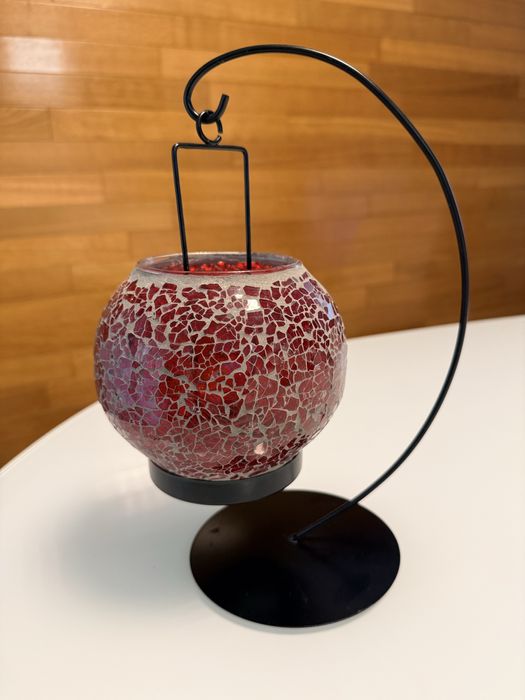 Lampadar suport lumanare pastila