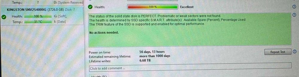 SSD NWMe M.2 PCIe 4.0 Kingston 4tb NV2