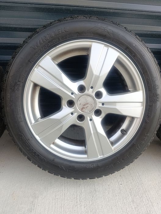Джанти 5х112 16 със зимни гуми