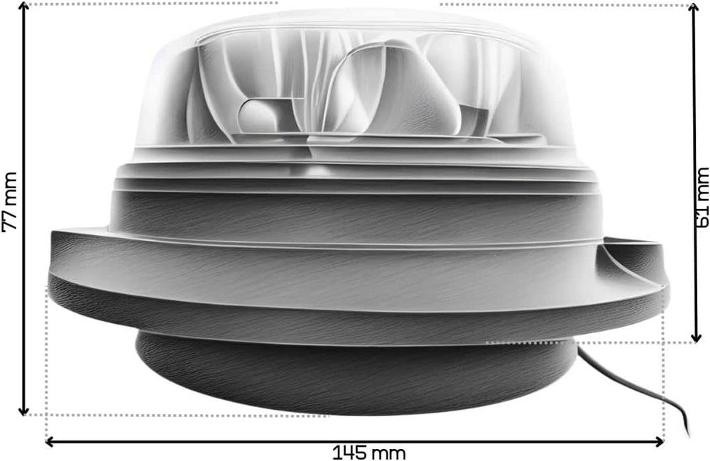 Аварийна лампа с магнит за автомобили Камиони Трактор 12/24V