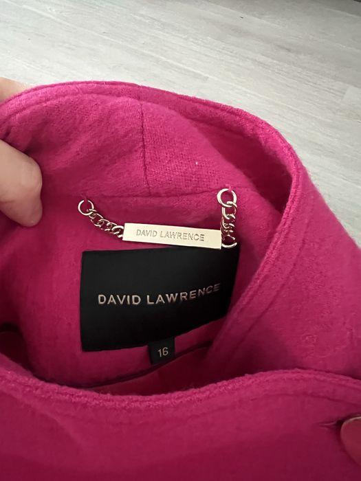 Palton scurt 100% lână David Lawrence
