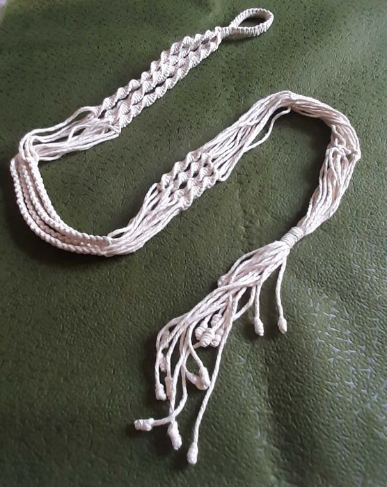 Подвесы для кашпо. Макраме.