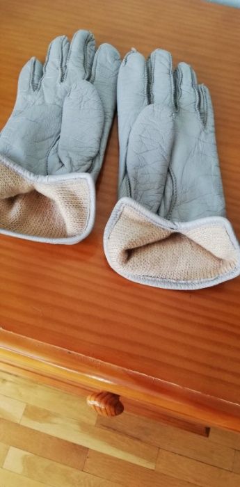 Ръкавици от естествена кожа - 3 чифта