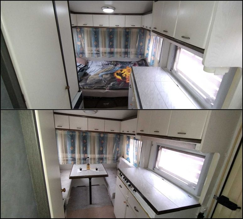 Vând rulotă Hobby 430 – an 1992 – gata de vacanță!