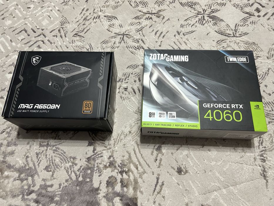 Продам видеокарту Zotax geforce rtx 4060 8gb