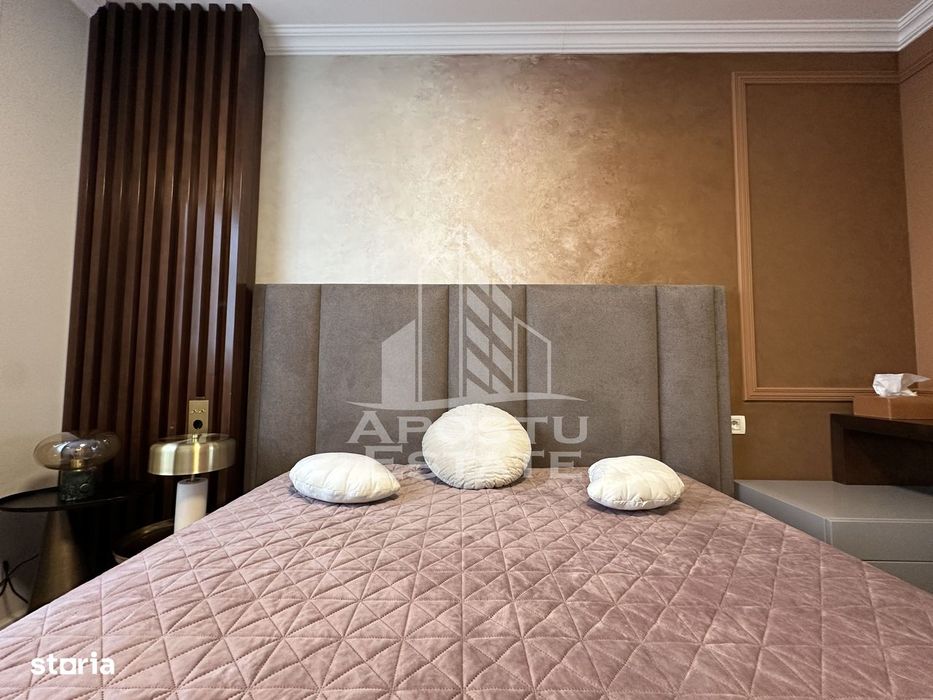Penthouse 4 camere de vanzare, 2 bai complet mobilat si utilat - Giroc