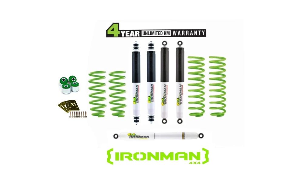 Kit suspensie ironman Nissan Patrol y60, y61. Toyota, Mitsubishi, Suzu