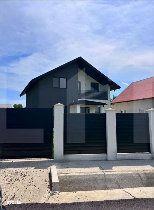 Casa individuala moderna P+M , Stauceni la 6 km de Botosani, 128mp si