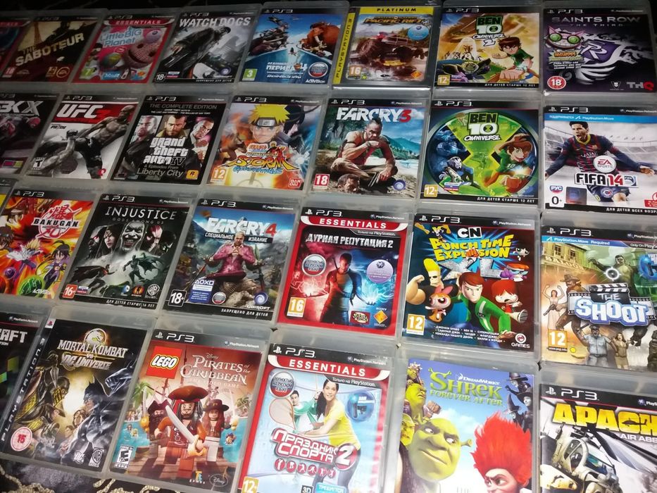 Диски PS4 PS5 PS3 Лицензионные