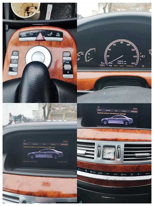 Мерцедес W221 320 CDI 224 коня S класа На Части