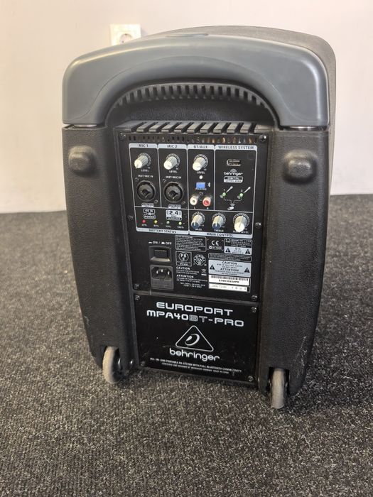 Портативная колонка: Behringer MPA40BT-Pro Bluetooth
