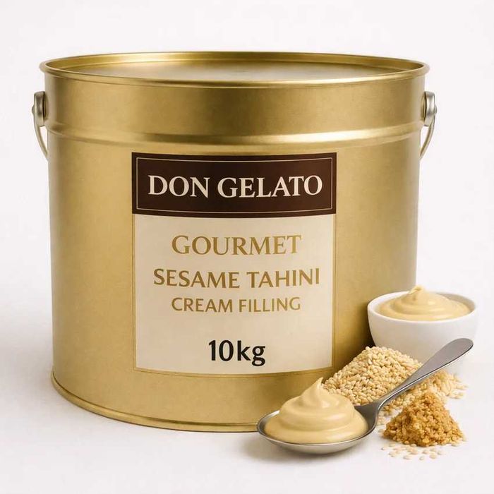 Гурме крем пълнеж със сусамов тахан Don Gelato | 1 кг / 3 кг / 10 кг