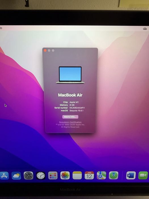 Macbook Air 13 inch M1